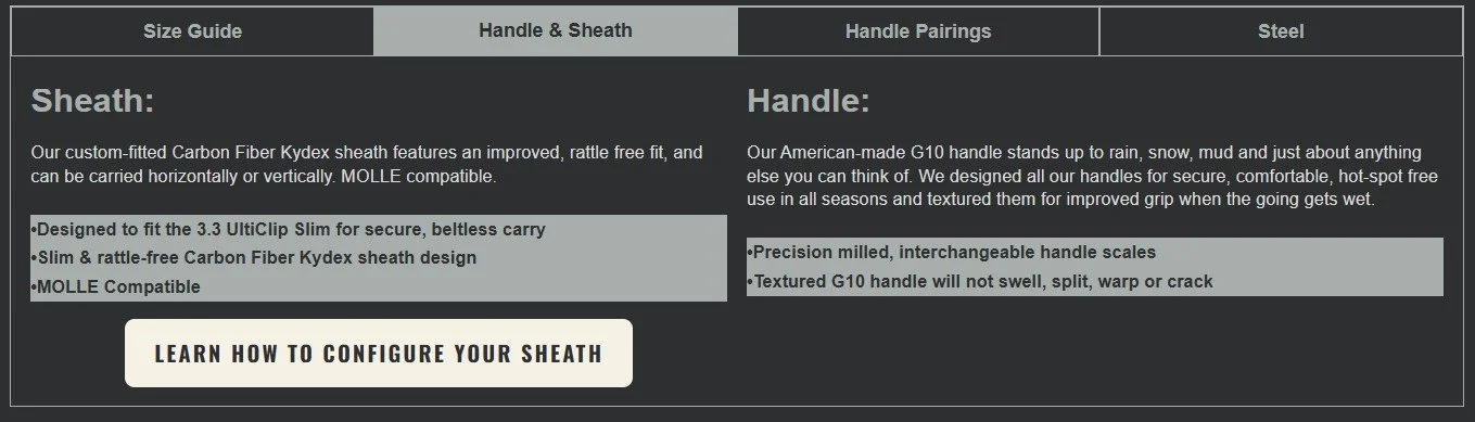 DAWSON WAYFINDER WILDFIRE BLACK G10 HANDLE AND SHEATH.jpg