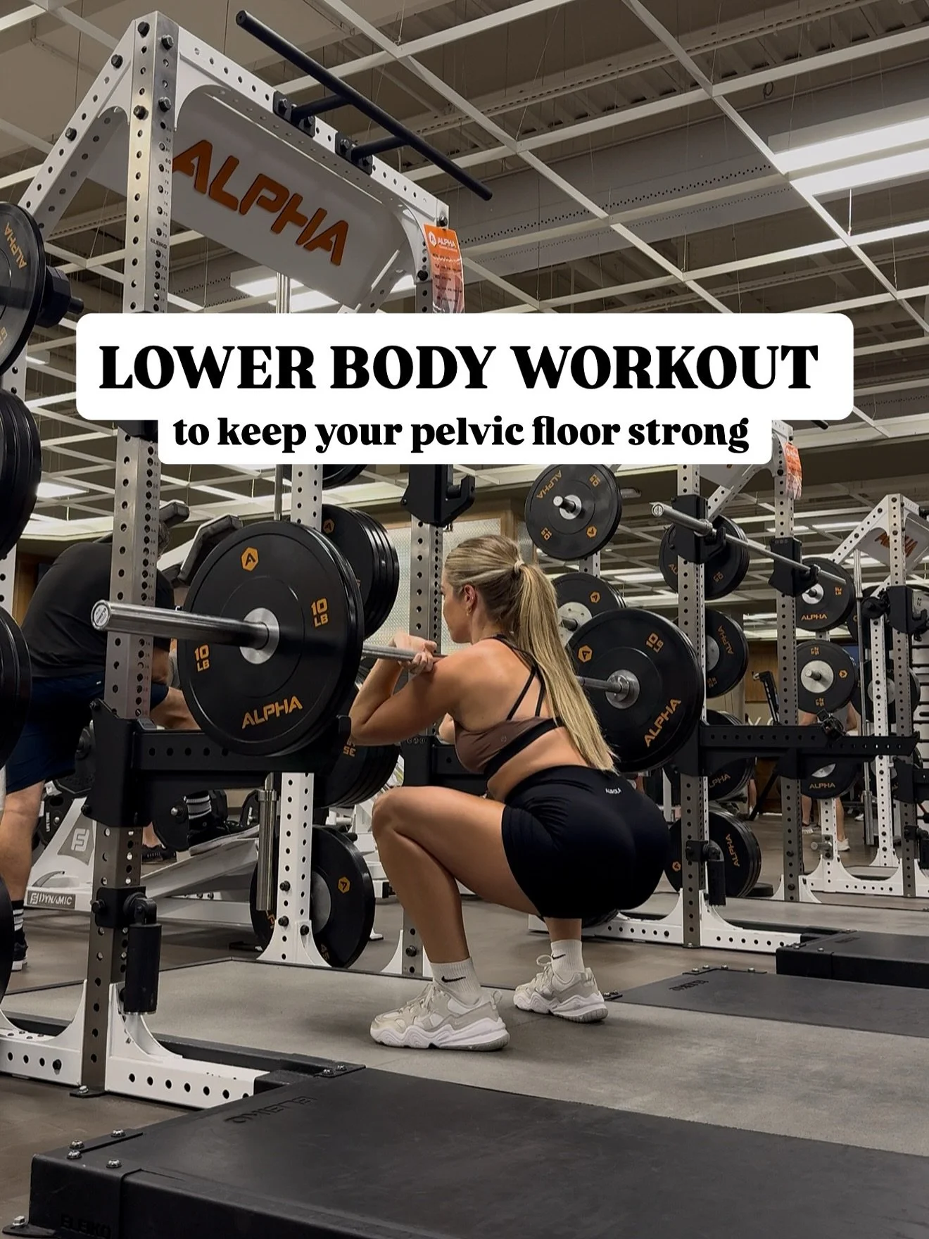 A pelvic floor workout that looks exactly like a regular lower body workout? Crazyyyyy

&hellip;but that&rsquo;s the point 👏 

Your pelvic floor doesn&rsquo;t live in isolation. It&rsquo;s part of your core and guess what works best when you train y
