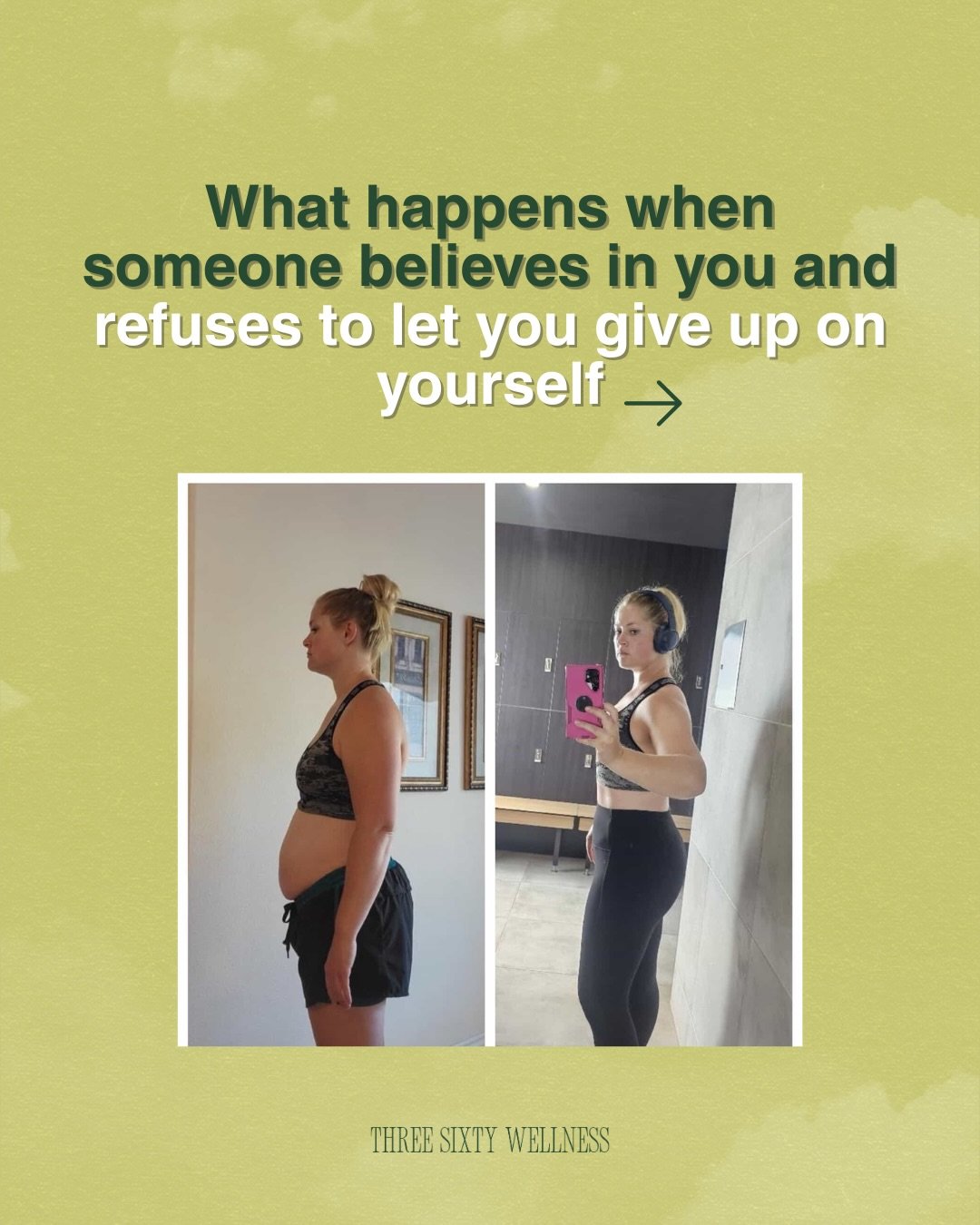 These results aren&rsquo;t because she &ldquo;finally got motivated&rdquo;

She was already motivated. 
She already had discipline. 
She already worked hard.

What she didn&rsquo;t have was a body that could keep up with the life she was building. An