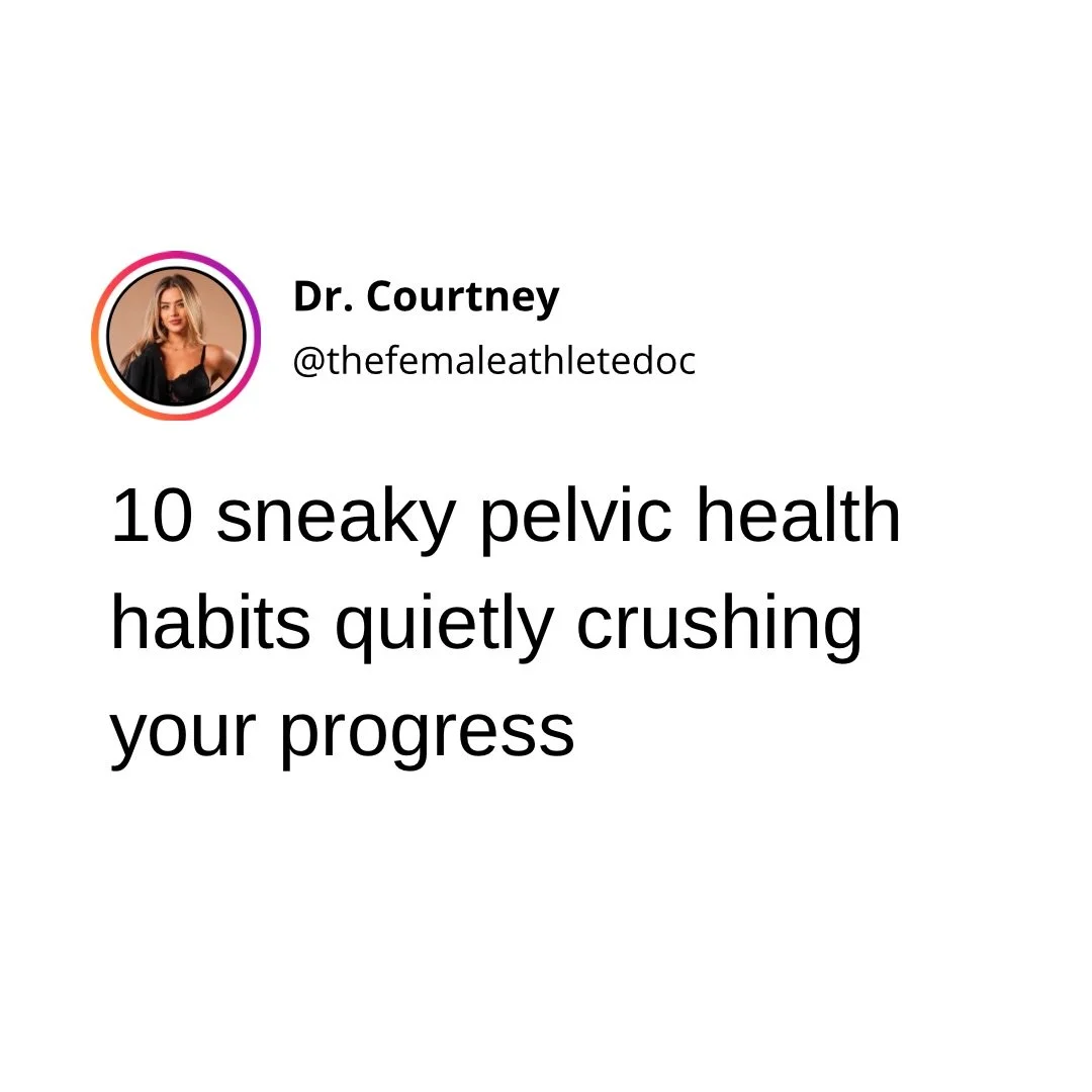 I could have had 2, 5, 7 and 10 tatted on me when my pelvic floor was a hot mess 🙈 

Which ones do you identify with the most?

Going to make some helpful YouTube videos over the most voted ones so let me know below 💚