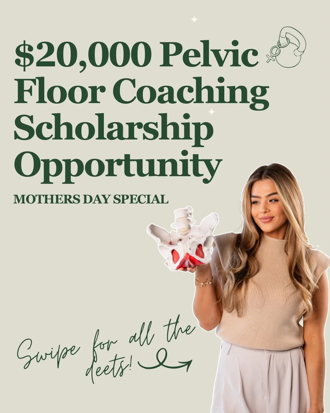 ITS HERE!!! ✨💃🏼💚 comment SCHOLARSHIP to apply

Every Mother&rsquo;s Day we do something special. This year we&rsquo;re going bigger!

This community has given us so much and after 4 years and over 1,000 women helped we&rsquo;re giving back in a bi