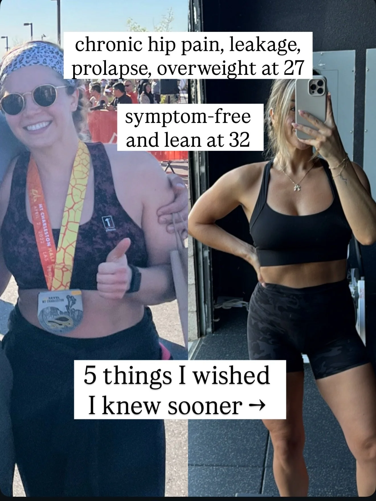 At 27, I genuinely thought my body was just something I was going to have to deal with forever (before kids!!)

I had chronic hip pain, pelvic floor symptoms, felt inflamed, couldn&rsquo;t train the way I wanted to, and honestly felt like I was fight