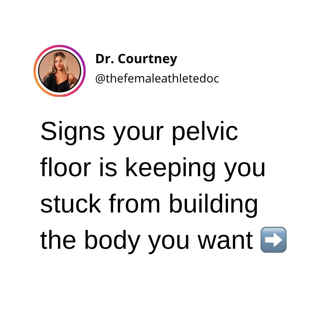 You can want a healthy pelvic floor AND want a body shape you&rsquo;re proud of. 

You can want to lift heavier.
You can want to change your physique.
You can want to feel confident in your clothes again.

Anddddd have all that without leakage, pain,