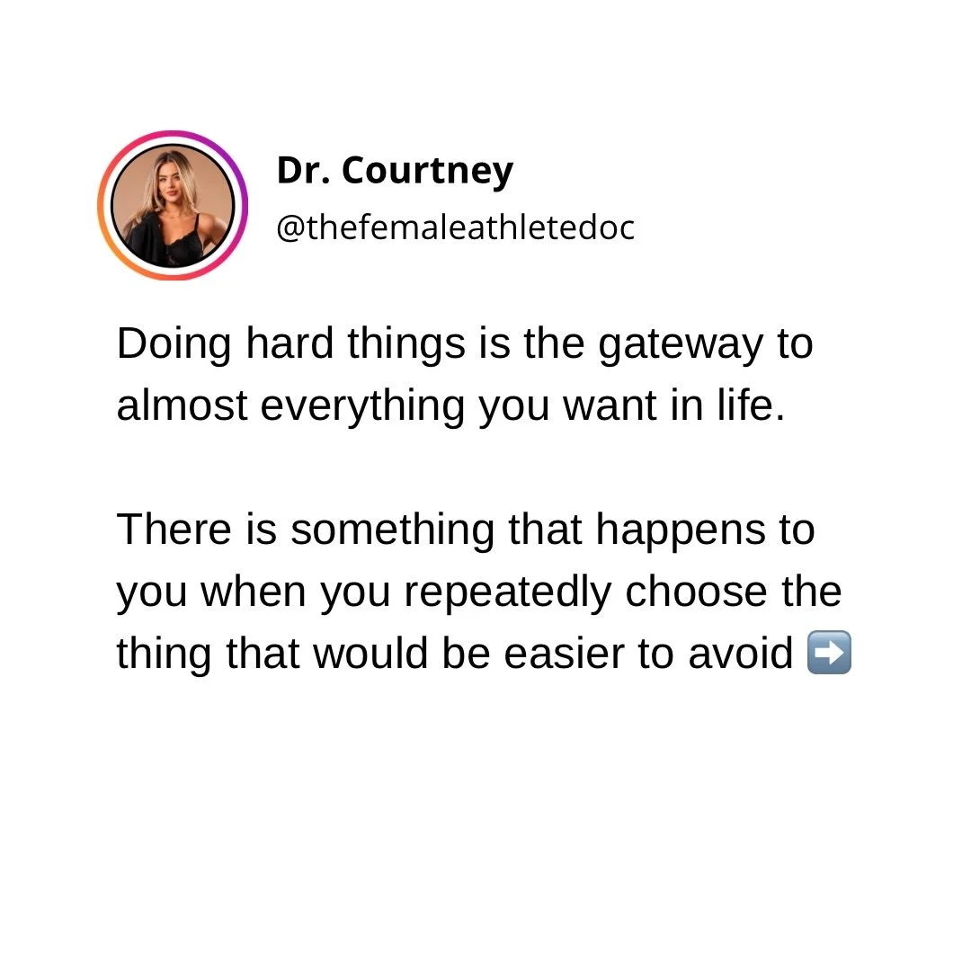 I&rsquo;ve learned that almost every version of my life I&rsquo;m proud of was built through seasons where I had to do things that were really uncomfortable and hard. Every time I chose to keep going I walked away with more evidence that I could trus