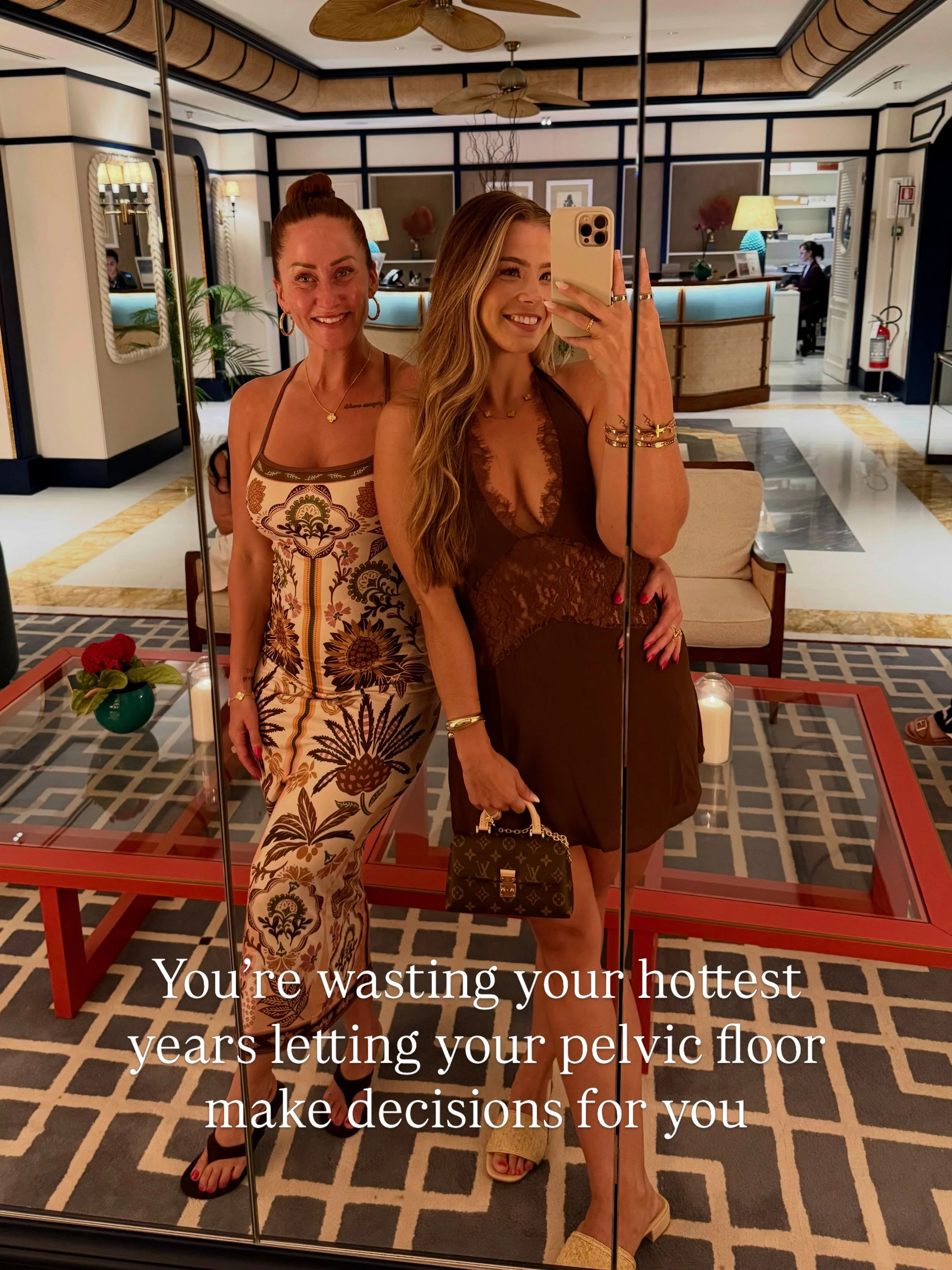 You probably wouldn&rsquo;t say your pelvic floor controls your life.

You still workout. You still travel. You still have intimacy. You still do most of the things you want to do.

You just wear the black leggings to the gym. Skip the little black d