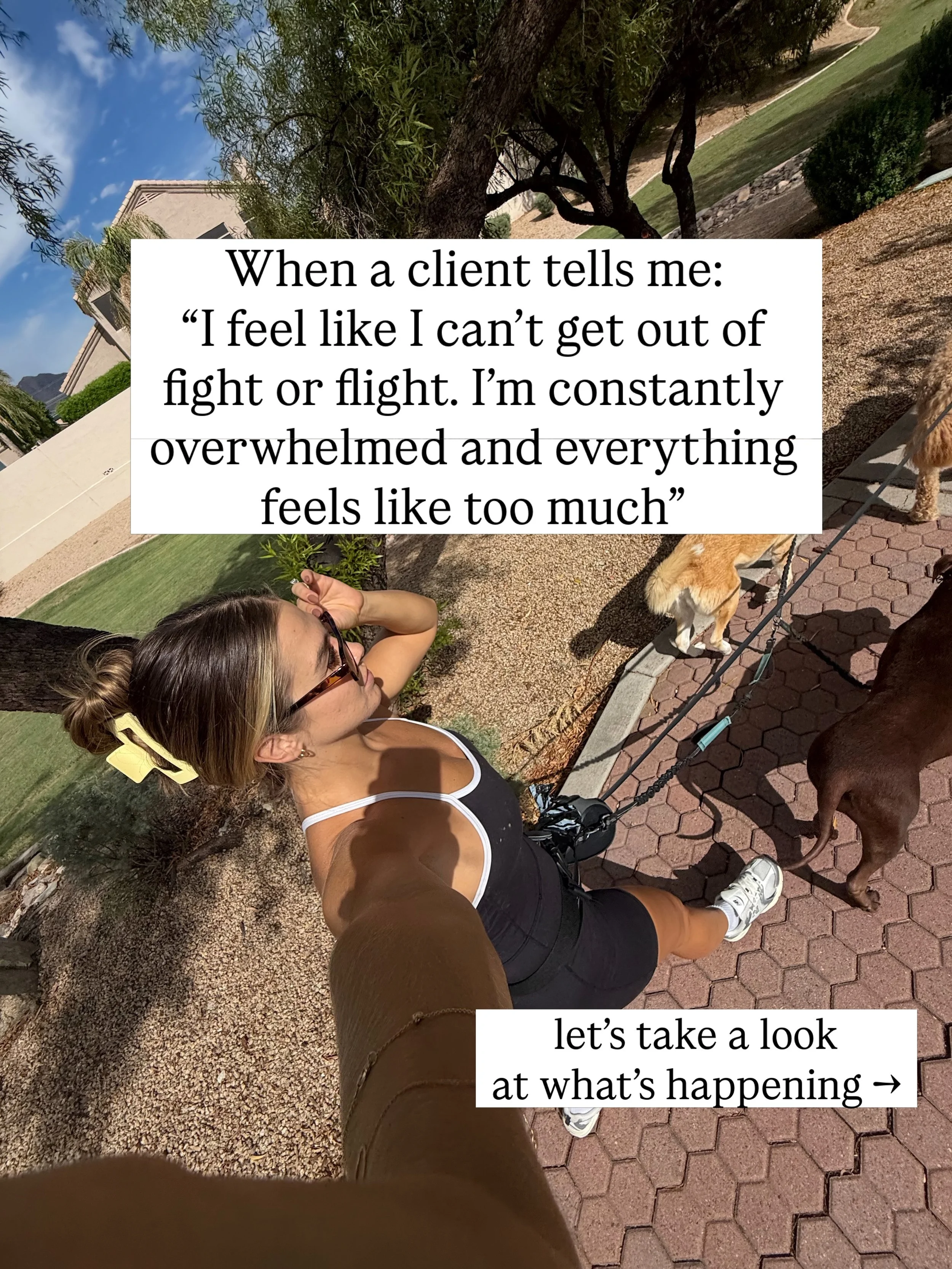 Regulating your nervous system has somehow become another thing on your to-do list these days..

But honestly sometimes it looks like changing the life you keep asking your body to tolerate.

Instead of adding something, how about putting something d