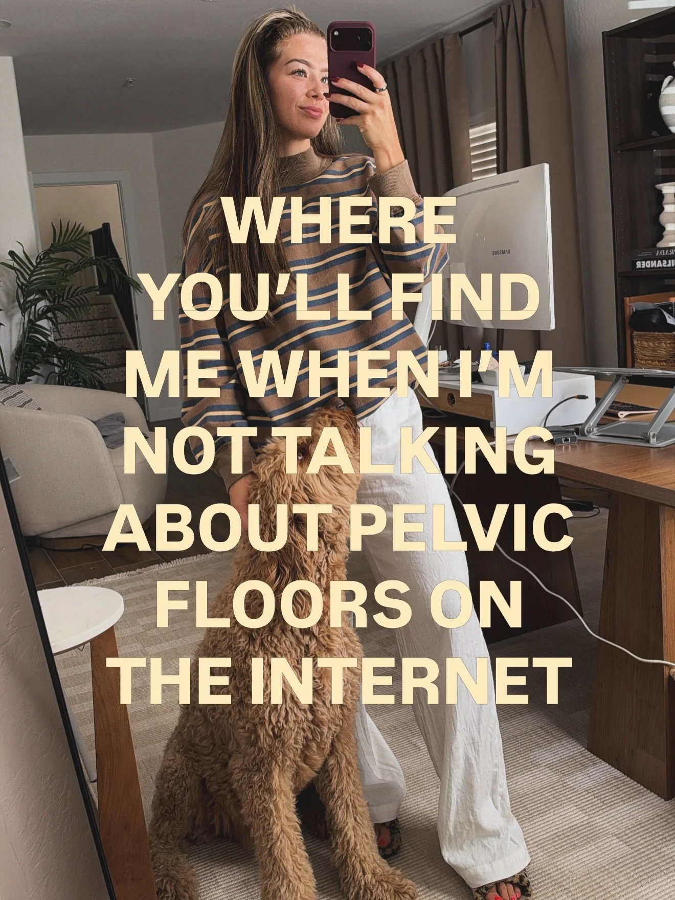 Turns out I do have a personality outside of talking about pelvic floors on the internet 🤗