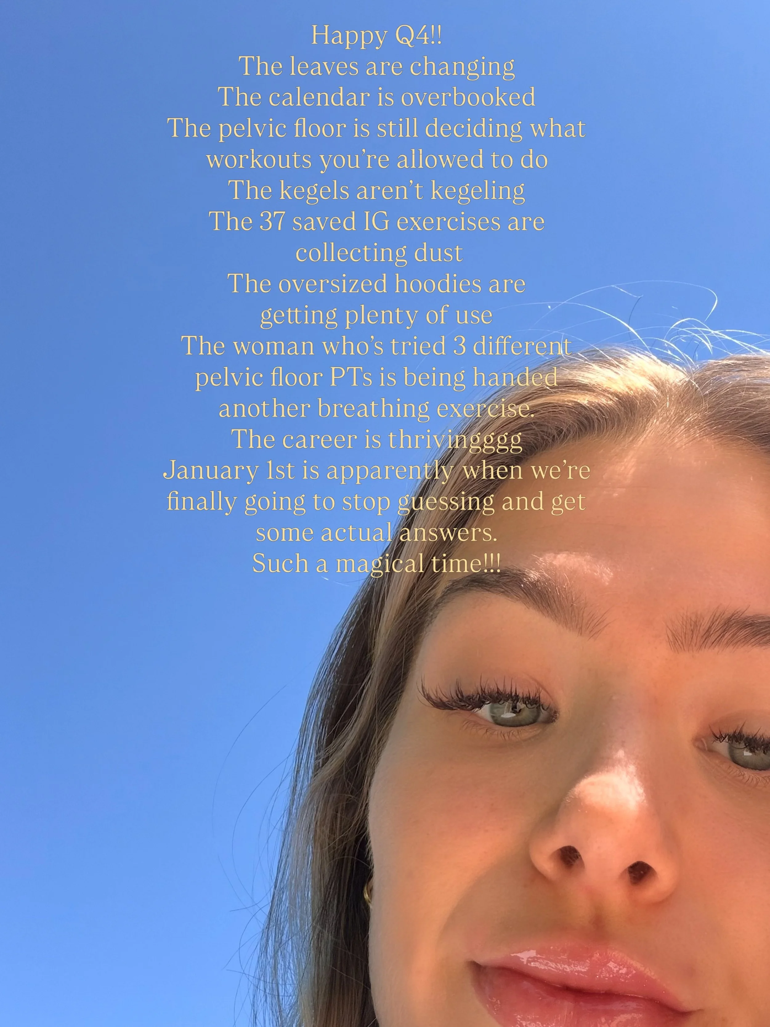 It&rsquo;s actually kind of funny how we can be SO intentional about building the careers, businesses, little children, and lives we want and adore, buttttt when it comes to our bodies, we&rsquo;re still winging it and hoping something eventually cli