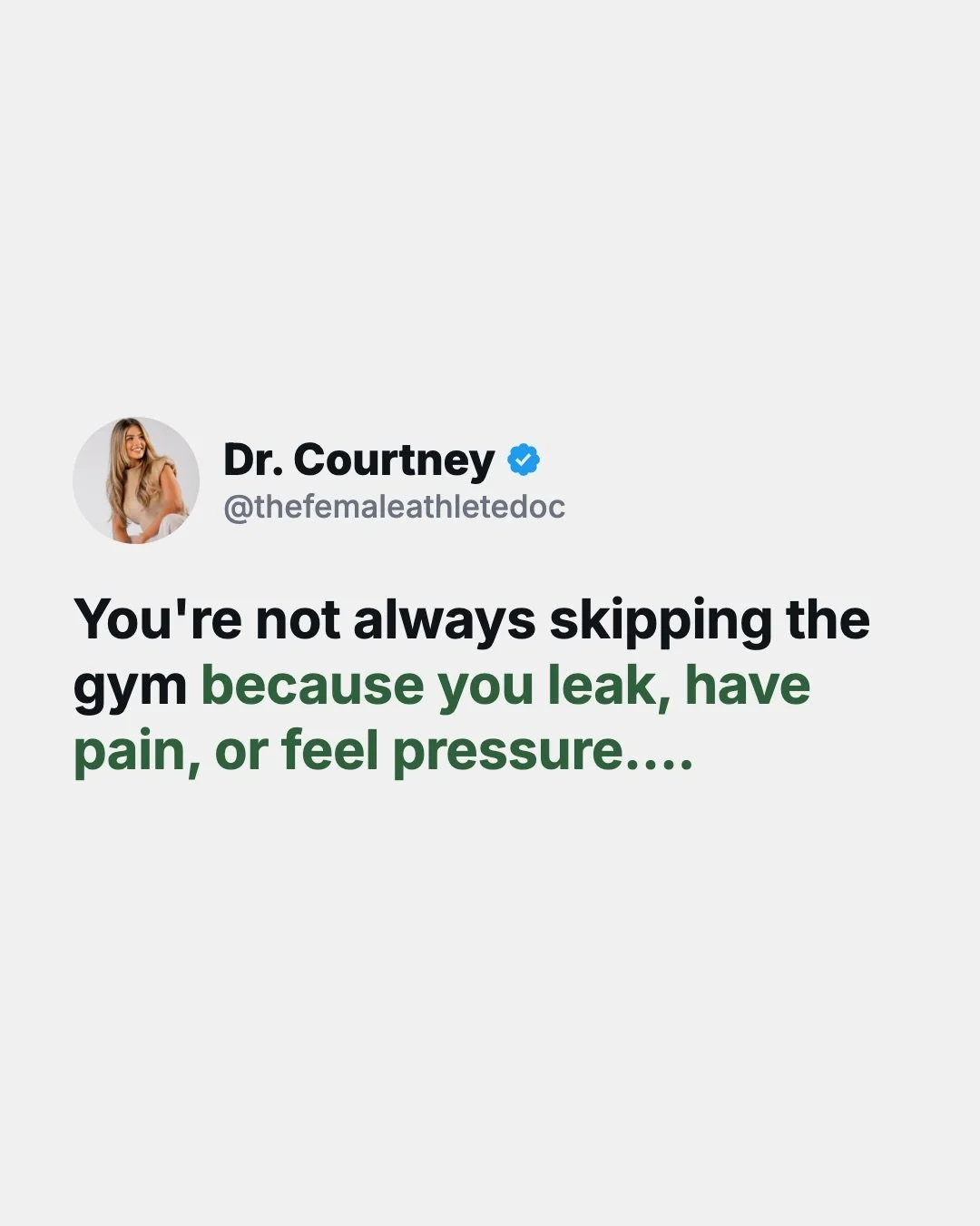 You can be the woman who has her career together, takes care of everyone else, and gets EVERYTHING done&hellip; but still feel completely disconnected from your own body.

You stopped feeling like YOU.
It&rsquo;s not always just the leaking, heavines