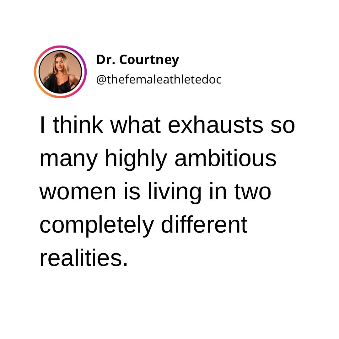 One is the version of her everyone admires and looks up to, and the other is the version nobody sees&hellip;

Healing is closing the gap between those two realities. So the life you&rsquo;ve worked so hard to build is one you actually have the capaci