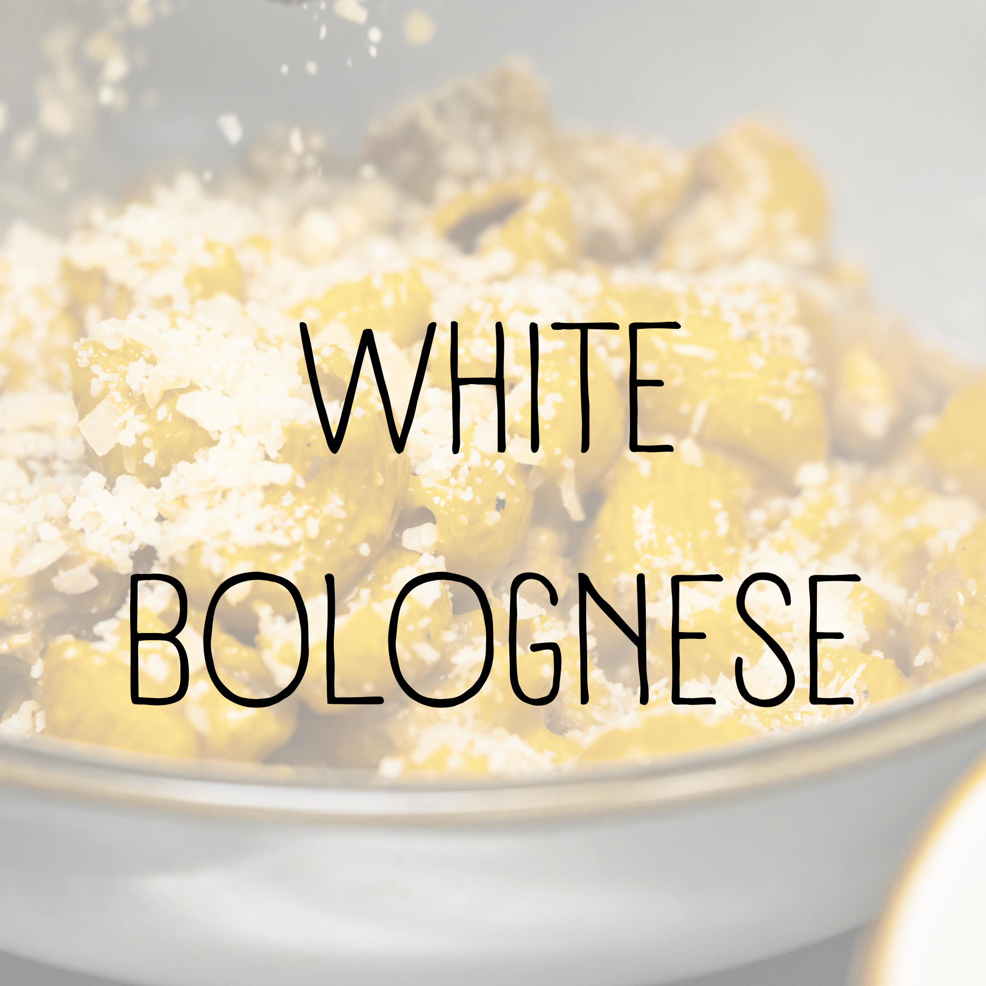 WHITE BOLOGNESE HEATING INSTRUCTIONS