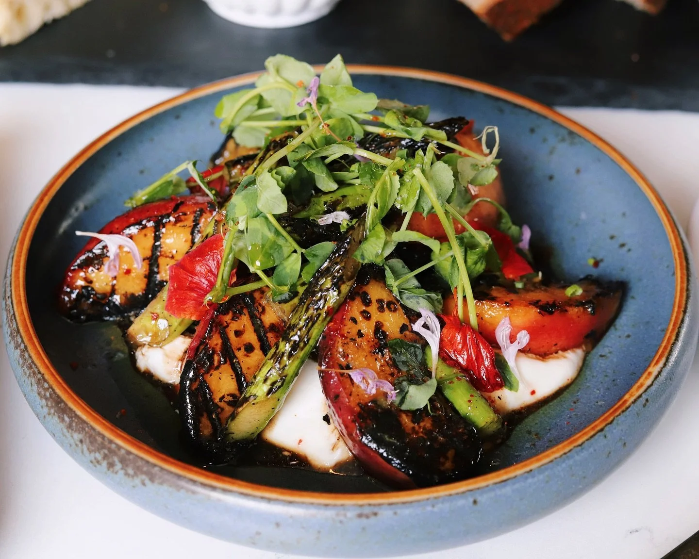 ONE MORE WEEK until we get to enjoy a savory, mouthwatering, Shoji Ryori-inspired menu from the mind of our very own, Chef Ashton Clonts!
This Finer Dining promises a one-of-kind, flavor-packed, vegetarian dining experience - w/ Marinated Leeks &