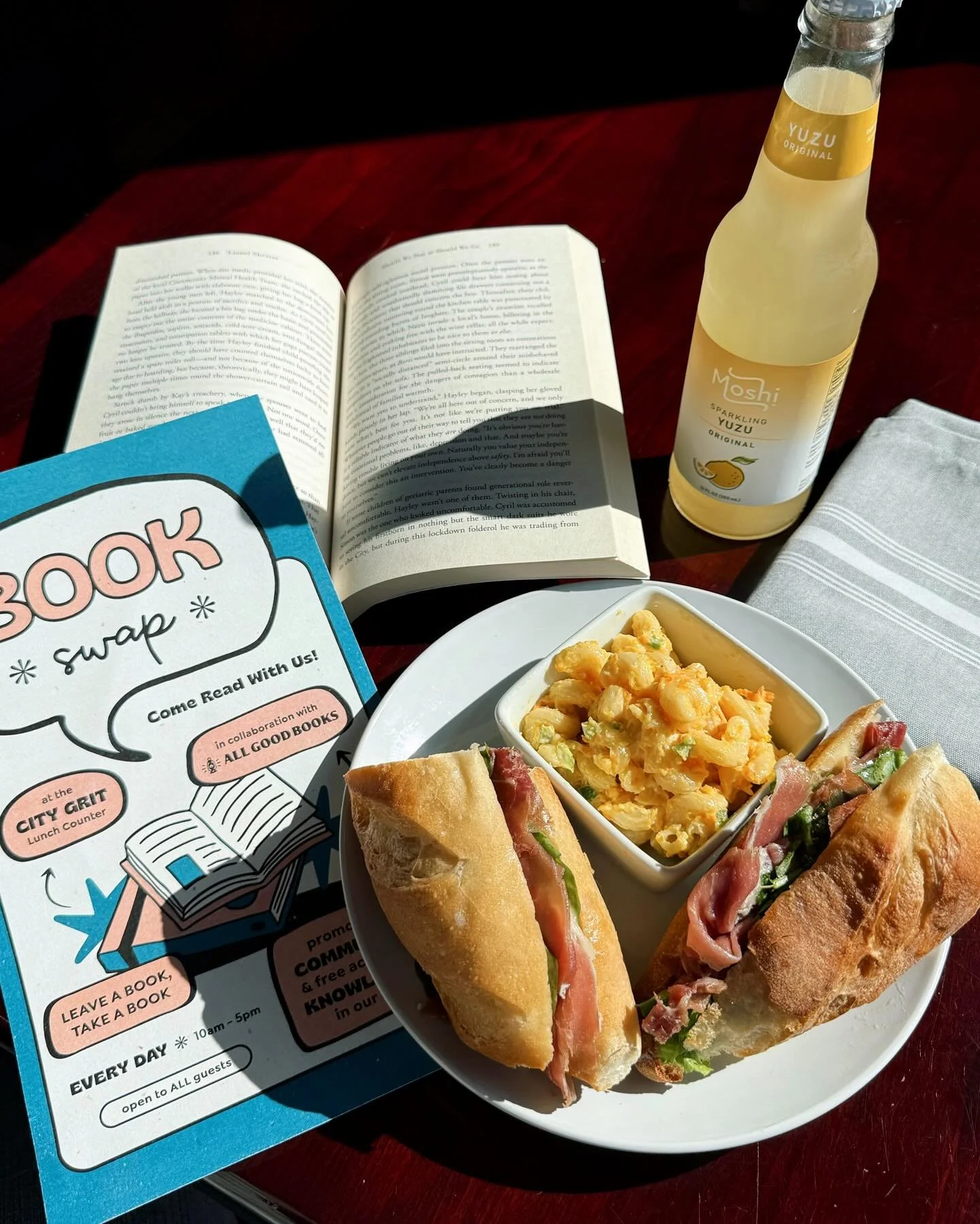 Today is the start of our new, ongoing, in-store Book Swap initiative ๐ค
Working in collaboration with @all_good_books , we’re hoping to promote community & FREE access to knowledge here in Columbia!
Everyday, during our store hours, any