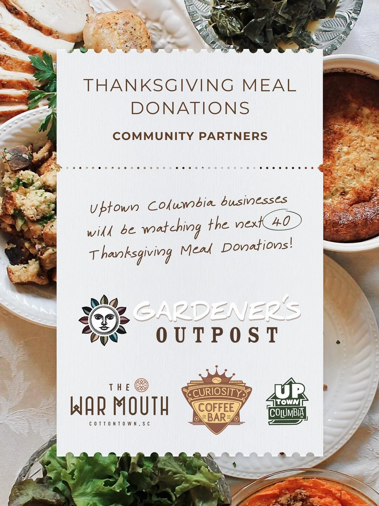 We&rsquo;ve officially surpassed 200 donated meals!!!!

We&rsquo;re feeling incredibly grateful, humbled &amp; overjoyed by the outpouring of support you all have shown towards this Thanksgiving Meal Donation initiative &mdash; &amp; the love just ke