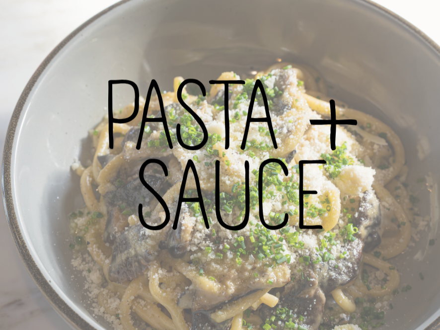 PASTA + SAUCE REHEATING INSTRUCTIONS
