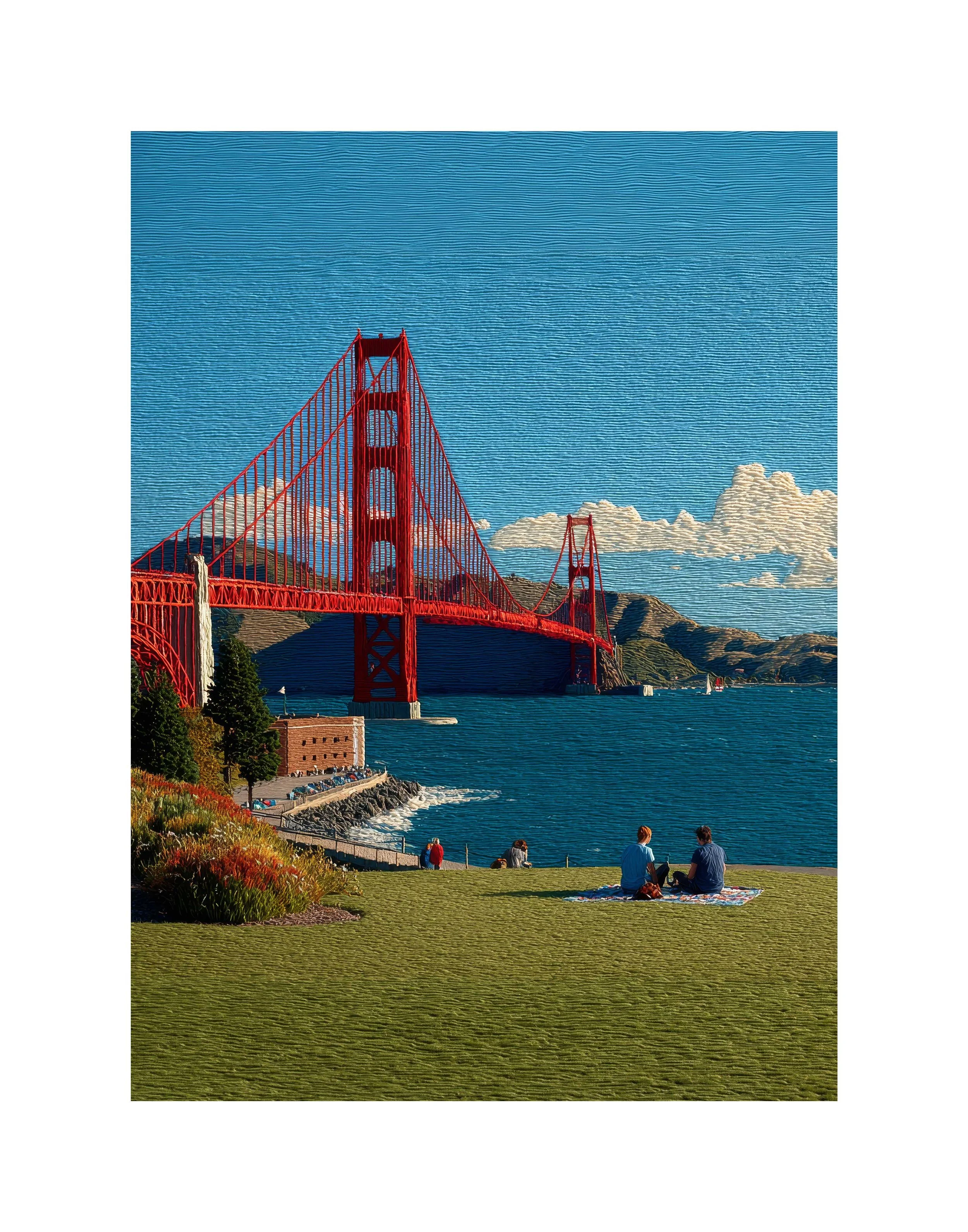 Golden Gate Bridge, Ruoyun Dai