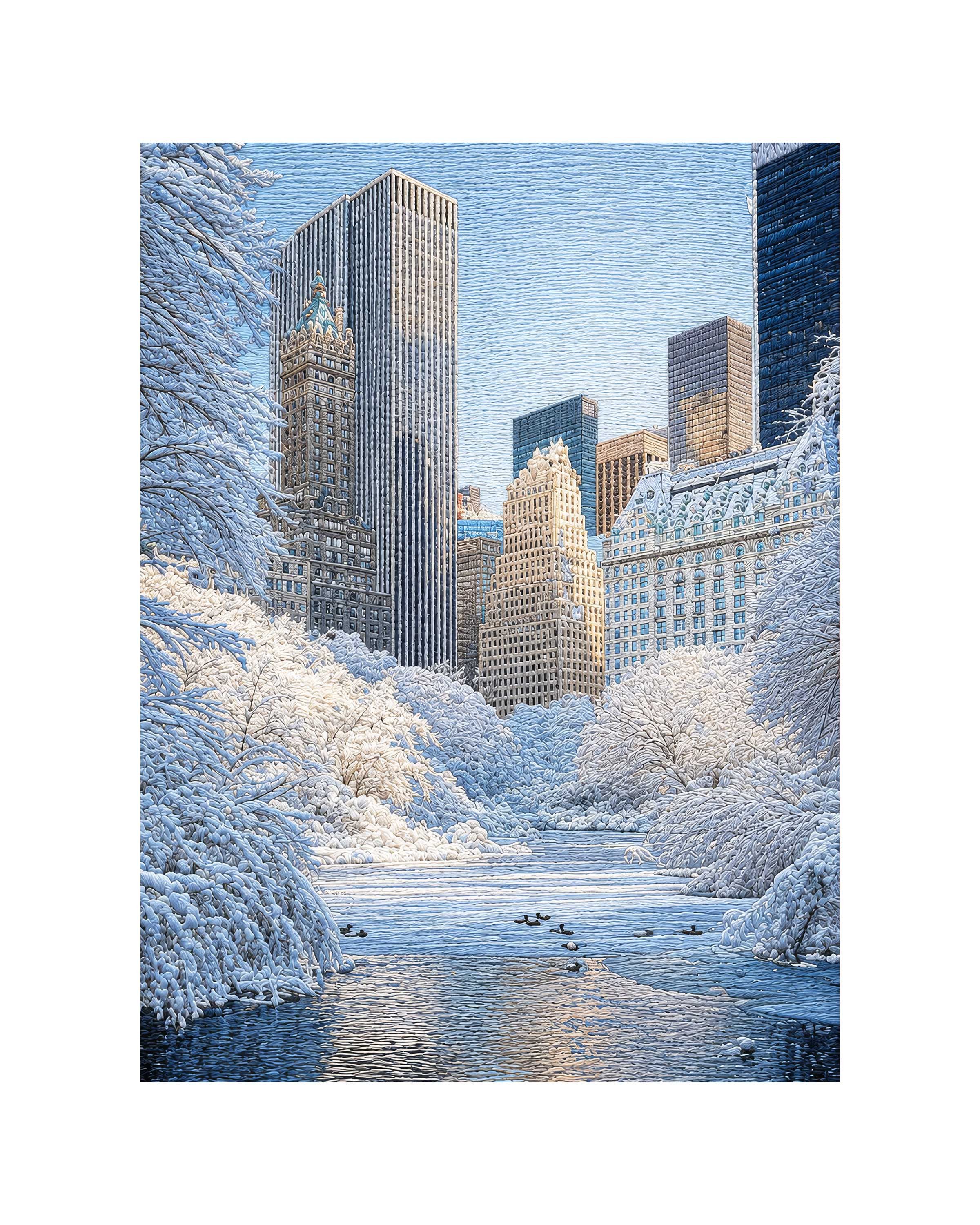 Central Park Snow