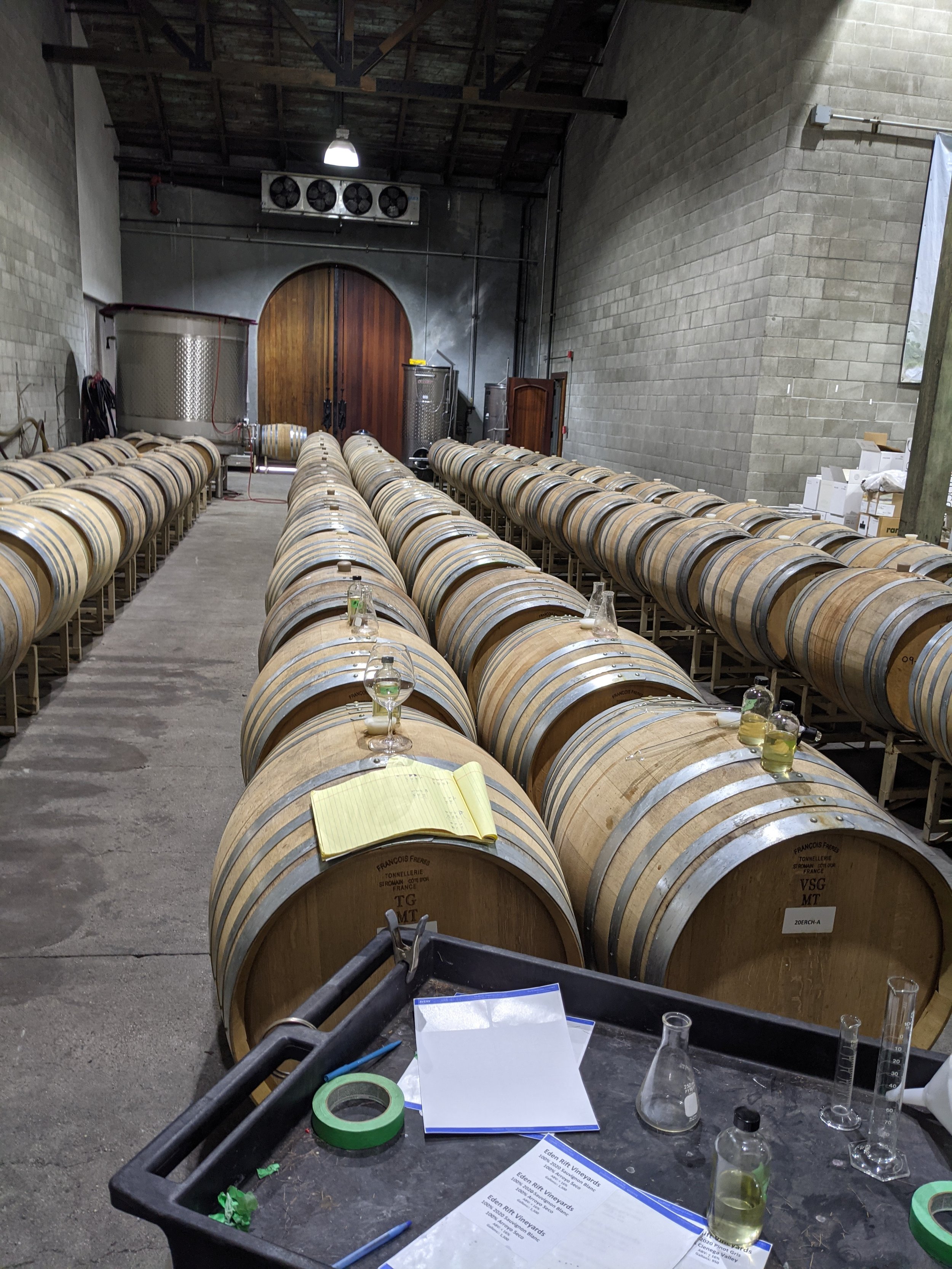 Barrel sampling and evaluation during wine aging and production management.nd evaluation during wine aging and production management.