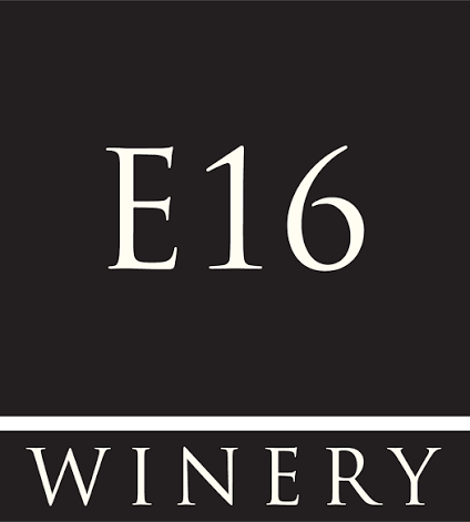 E16 Wines logo representing Cory Waller's winery consulting experience through Waller Wine Consulting.