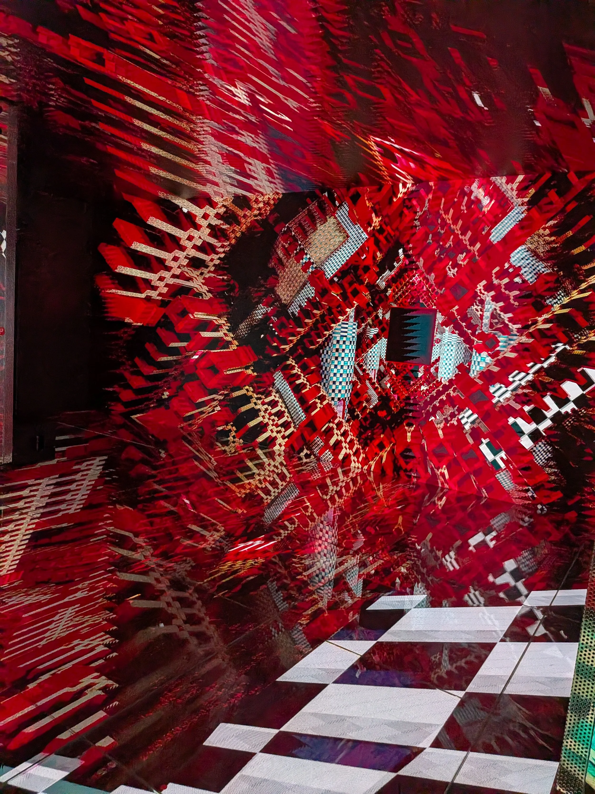 Art installation at a Barcelona Museum