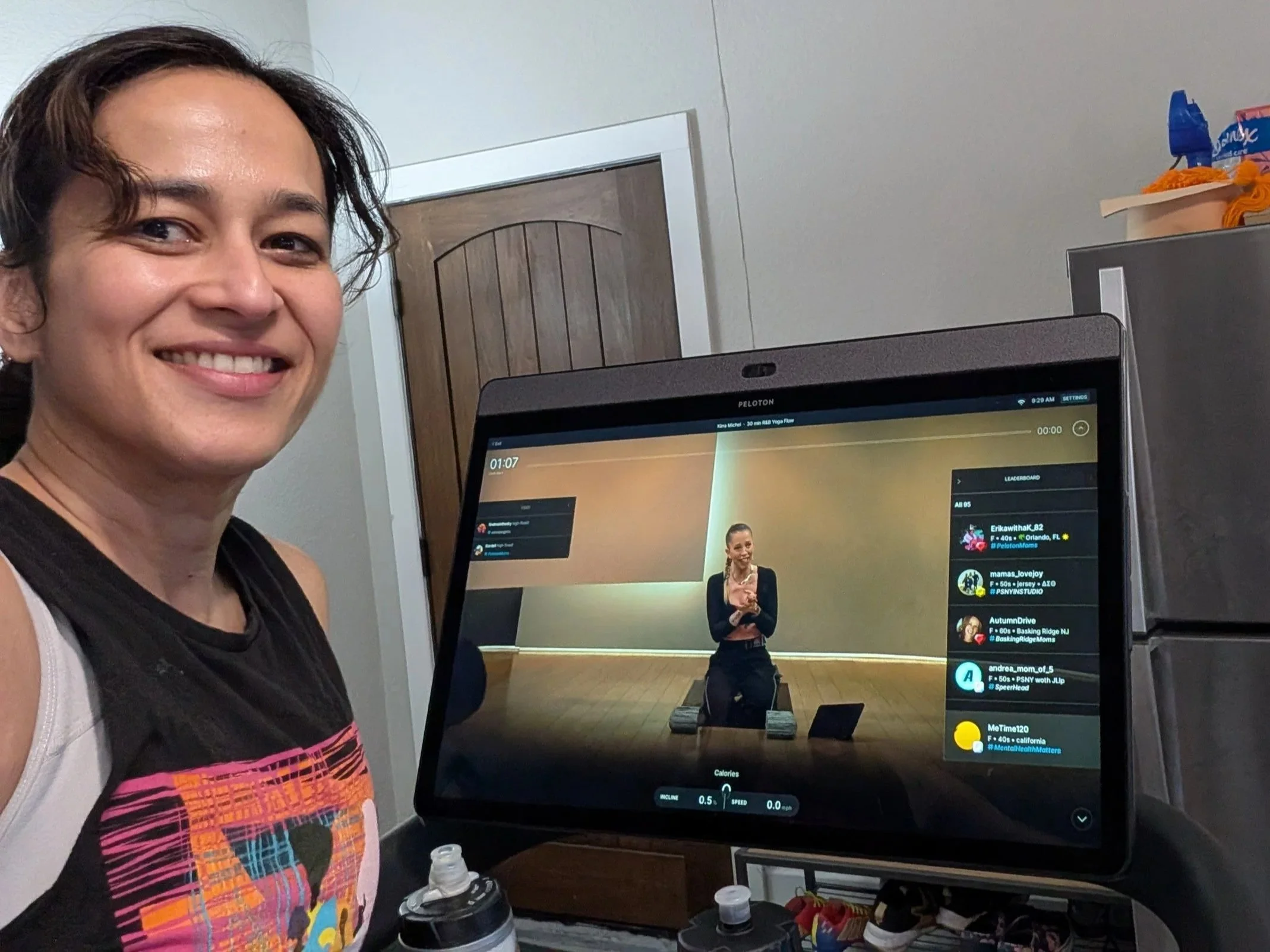 Twisha Anand practicing Yin yoga to manage cortisol levels, illustrating the Elevate coaching philosophy of using restorative, low-impact activities to gain maximum strategic clarity.