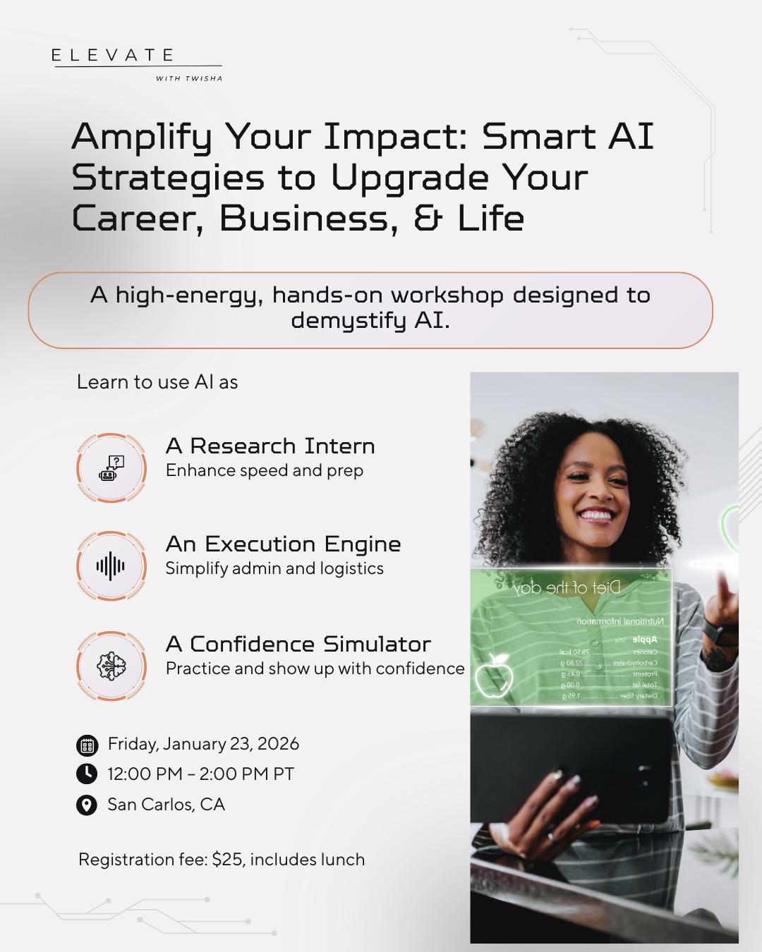 Elevate Gather AI workshop by Twisha