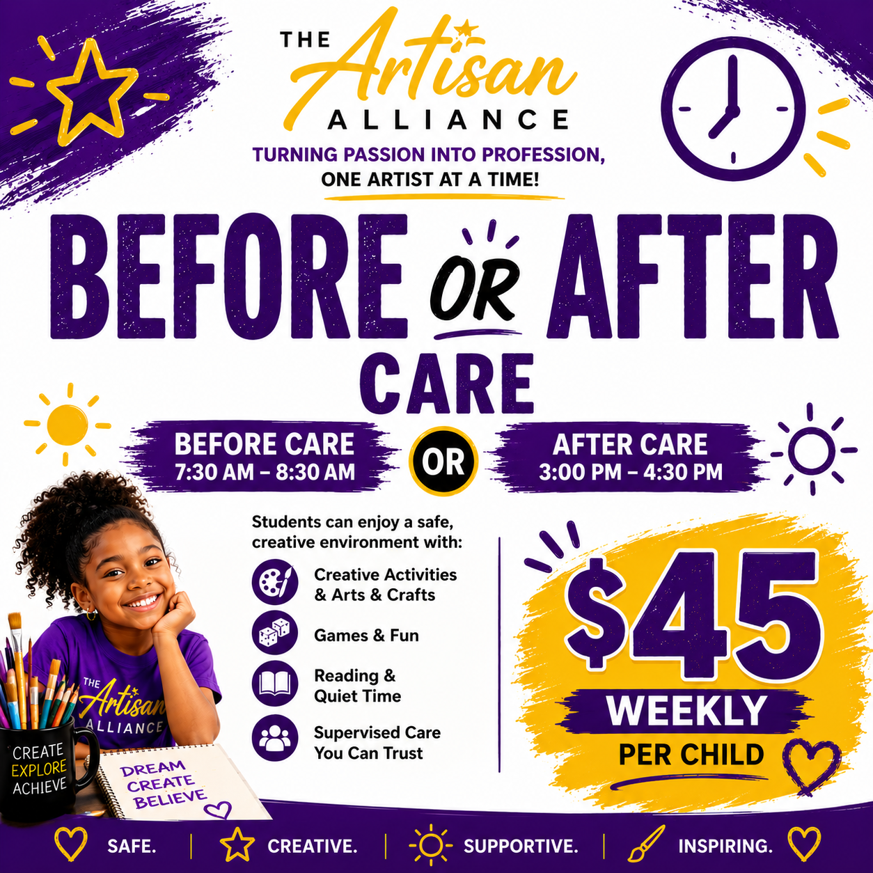 Before Care OR After Care (Weekly)