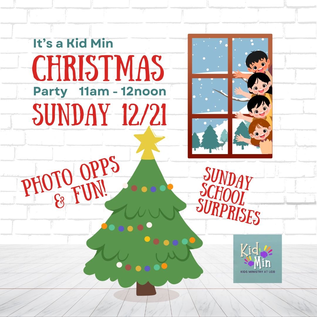 Kids Ministry Party with Santa