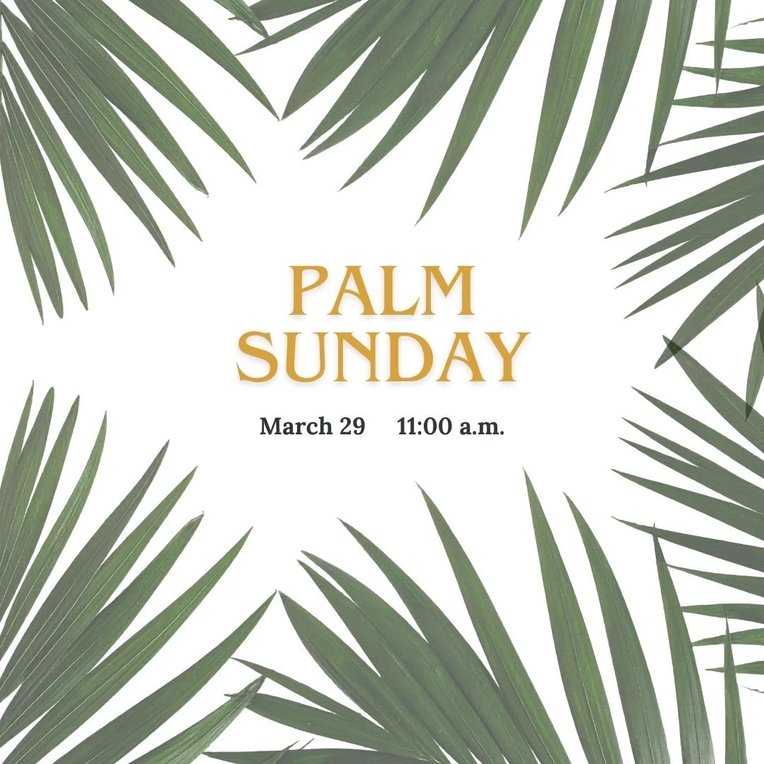 Journey to Easter — "Your Resource/Palm Sunday"