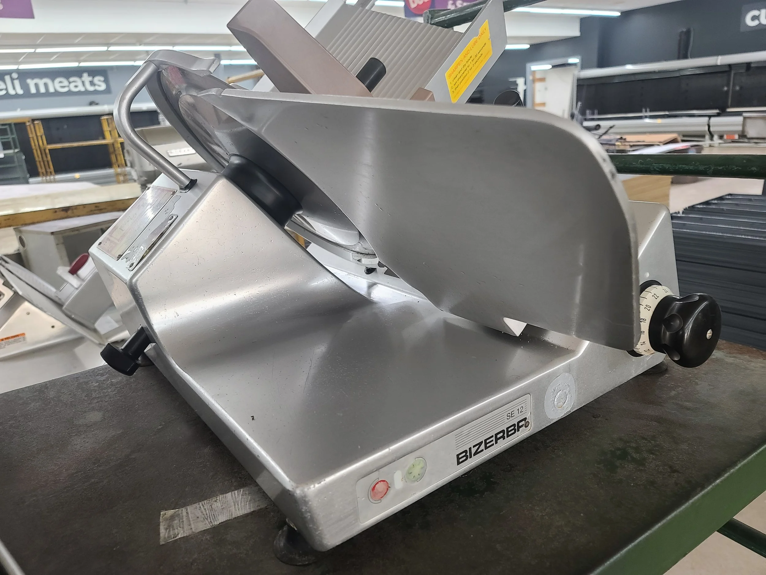 Bizerba SE12 Meat Slicer