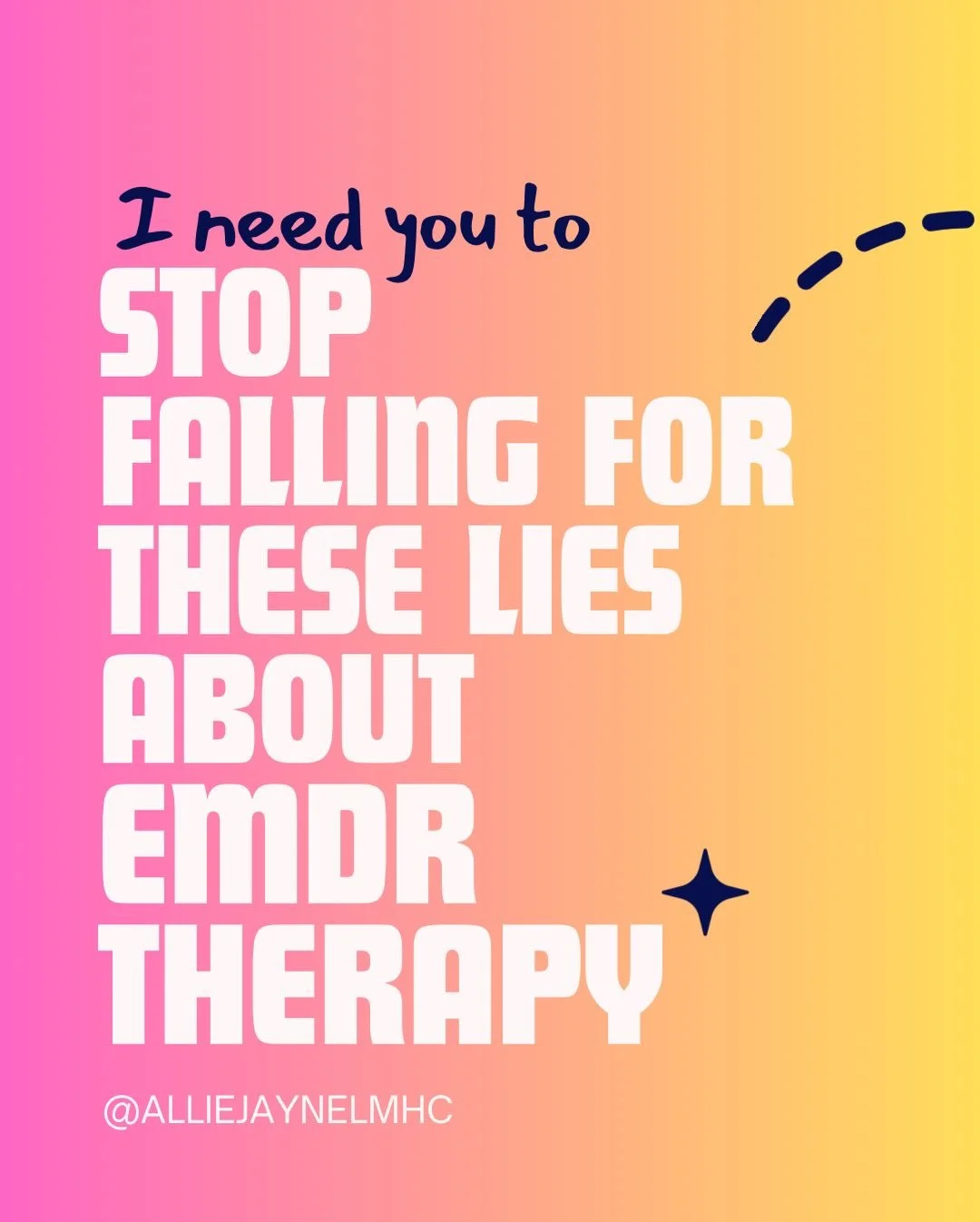 There&rsquo;s a lot of misinformation out there &amp; myths people hold about EMDR therapy, so let&rsquo;s clear a few things up.

EMDR is one of the most researched trauma treatments in the world &amp; is widely recommended for PTSD &amp; trauma or 