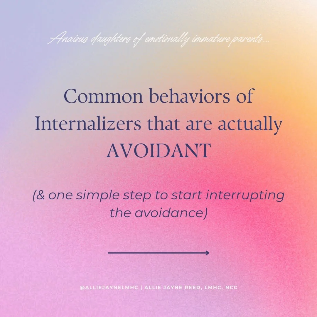 Many trauma survivors become Internalizers. Instead of acting out, they turn inward and try to handle everything themselves.

They isolate, journal, analyze, research, reflect deeply. They try to reason their way through every emotional reaction &amp