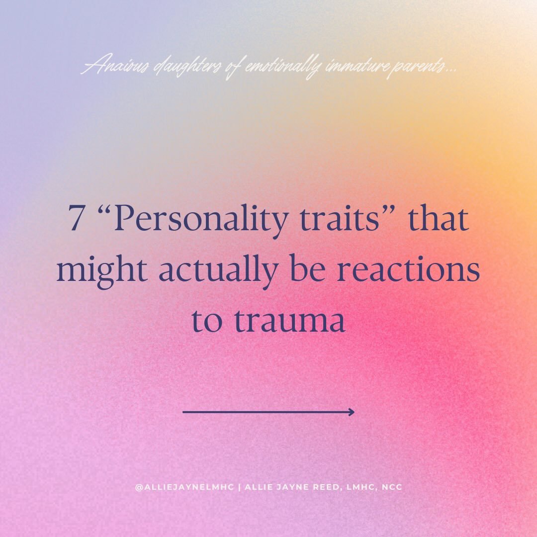 Many trauma survivors grow up being described in certain ways... independent, easygoing, helpful, quiet, funny, hardworking.

While some of these traits may genuinely be part of who you are, others can develop as adaptations to early environments tha