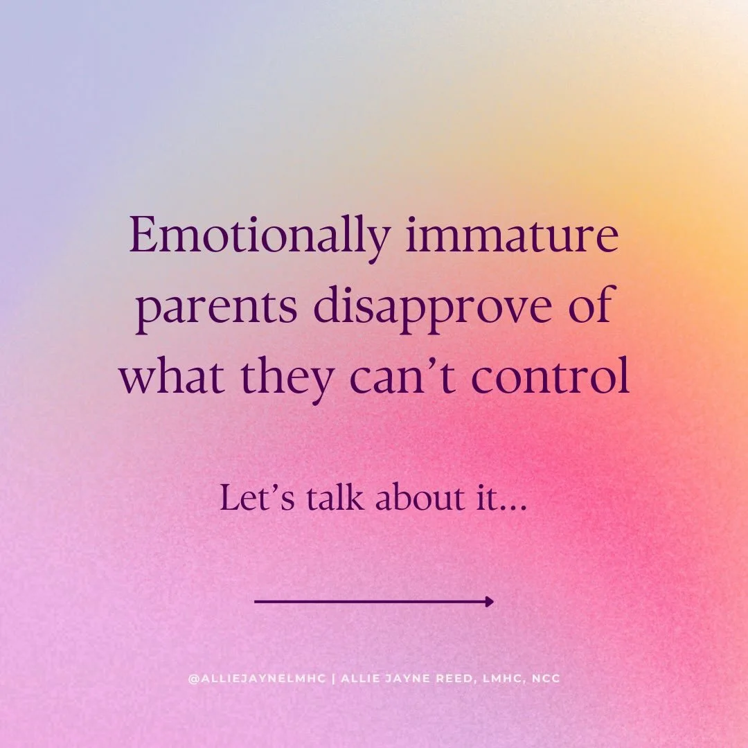 A lot of women I work with spend years trying to understand *why* their parents disapprove of their choices &amp; *how* they can finally feel seen &amp; understood by them.

They explain themselves, try to do things the &ldquo;right&rdquo; way, hope 