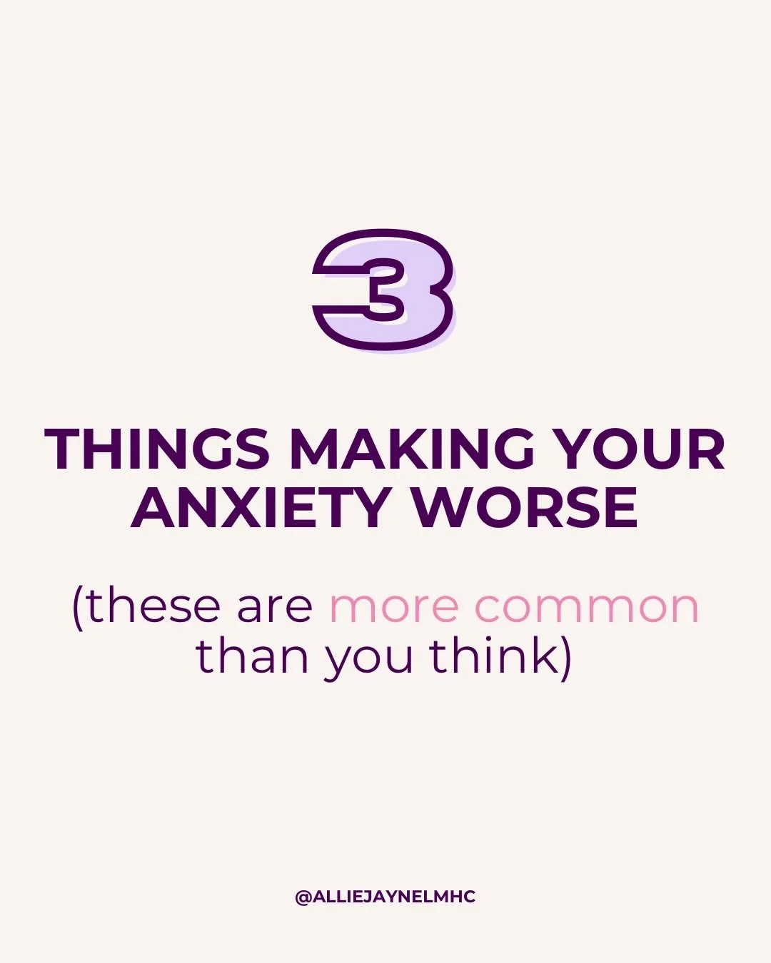 As a trauma therapist for women raised by emotionally immature parents, chronic anxiety is one of the most common symptoms I see.

Here are 3 things I see lots of anxious women with trauma doing (that they may not even realize), that&rsquo;s actually