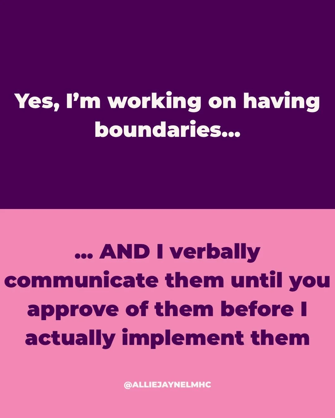 Instead of &lsquo;yes, but&rsquo;, let&rsquo;s take a whack at &lsquo;yes, AND&rsquo;😅

Healing isn&rsquo;t linear, and it definitely isn&rsquo;t contradiction-free. You can be doing the work &amp; still catch yourself in these very same patterns, s