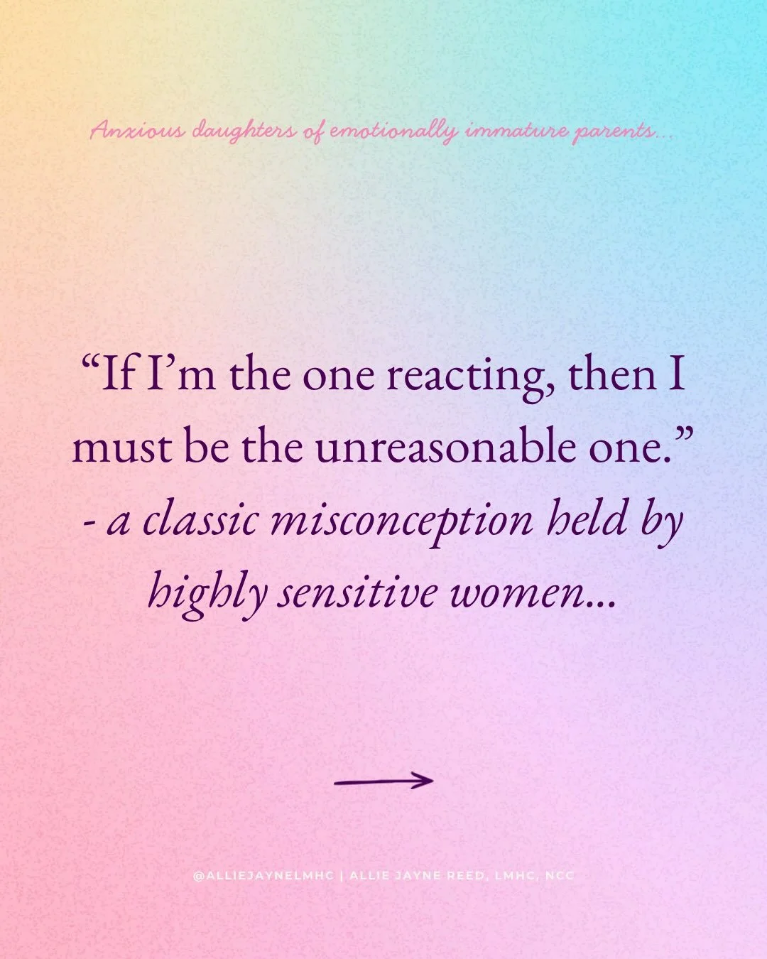 This is a myth many dysfunctional systems inadvertently teach highly sensitive people to believe.

When you&rsquo;re the one detecting what others aren&rsquo;t, or are being more heavily impacted by it, you speak up or react. This is normal. However,