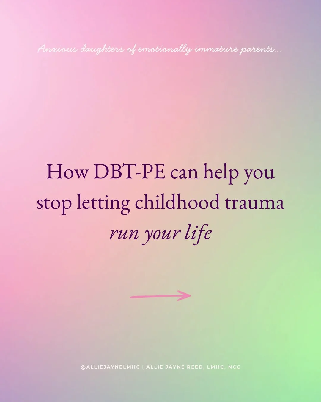 Trauma therapy rooted in the evidence based treatment of DBT-PE is the goat in my opinion. Here&rsquo;s why

Many of the women I work with are incredibly self-aware. They can connect the dots between their childhood experiences and their current stru