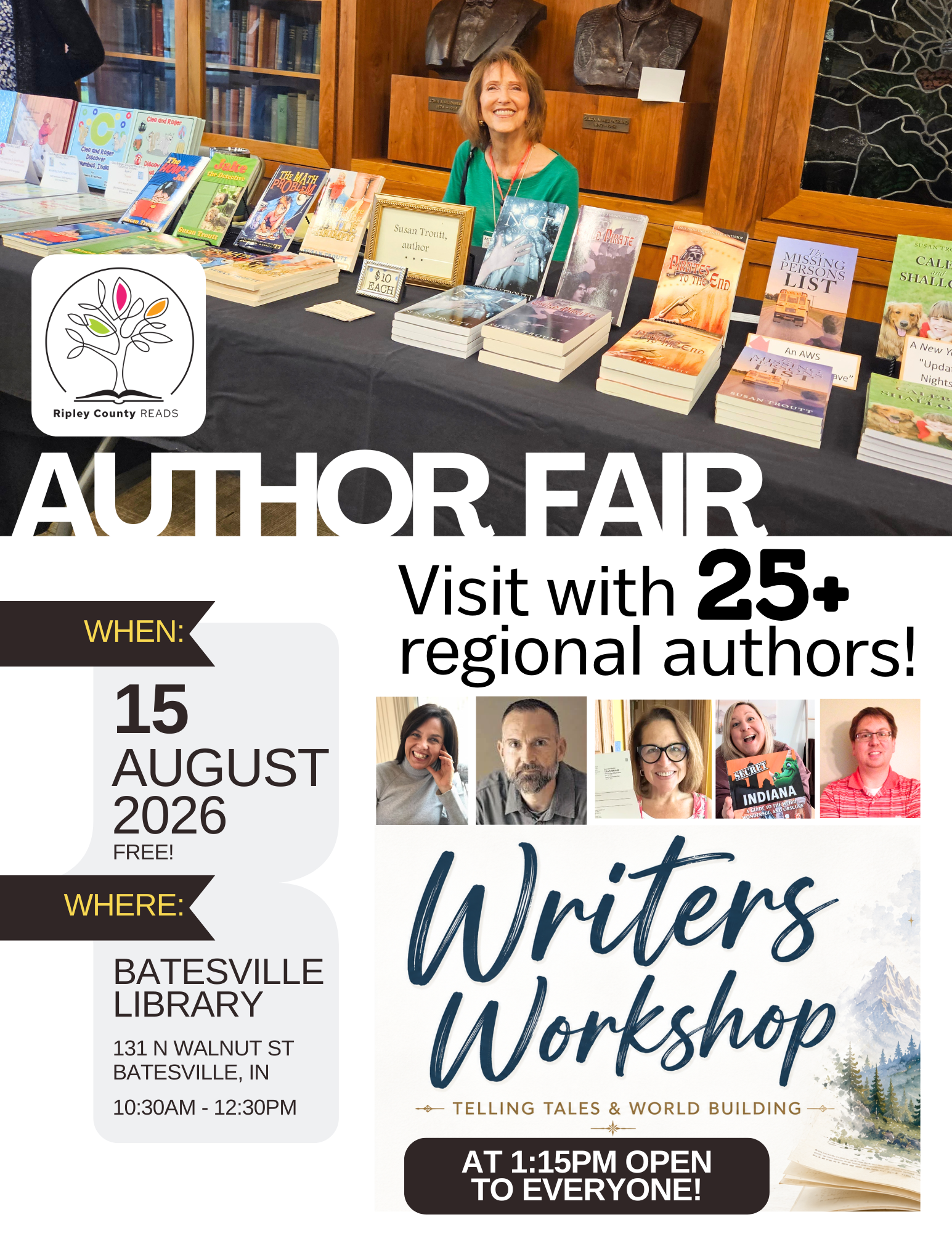 Ripley County Reads Author Fair