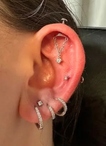 Stacked lobe Piercing