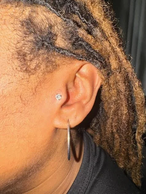 Tragus Piercing, ear piercing, Piercings in Austin