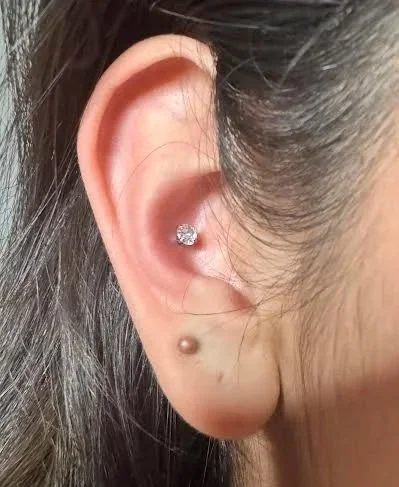 Conch piercing in ear, In ear piercing