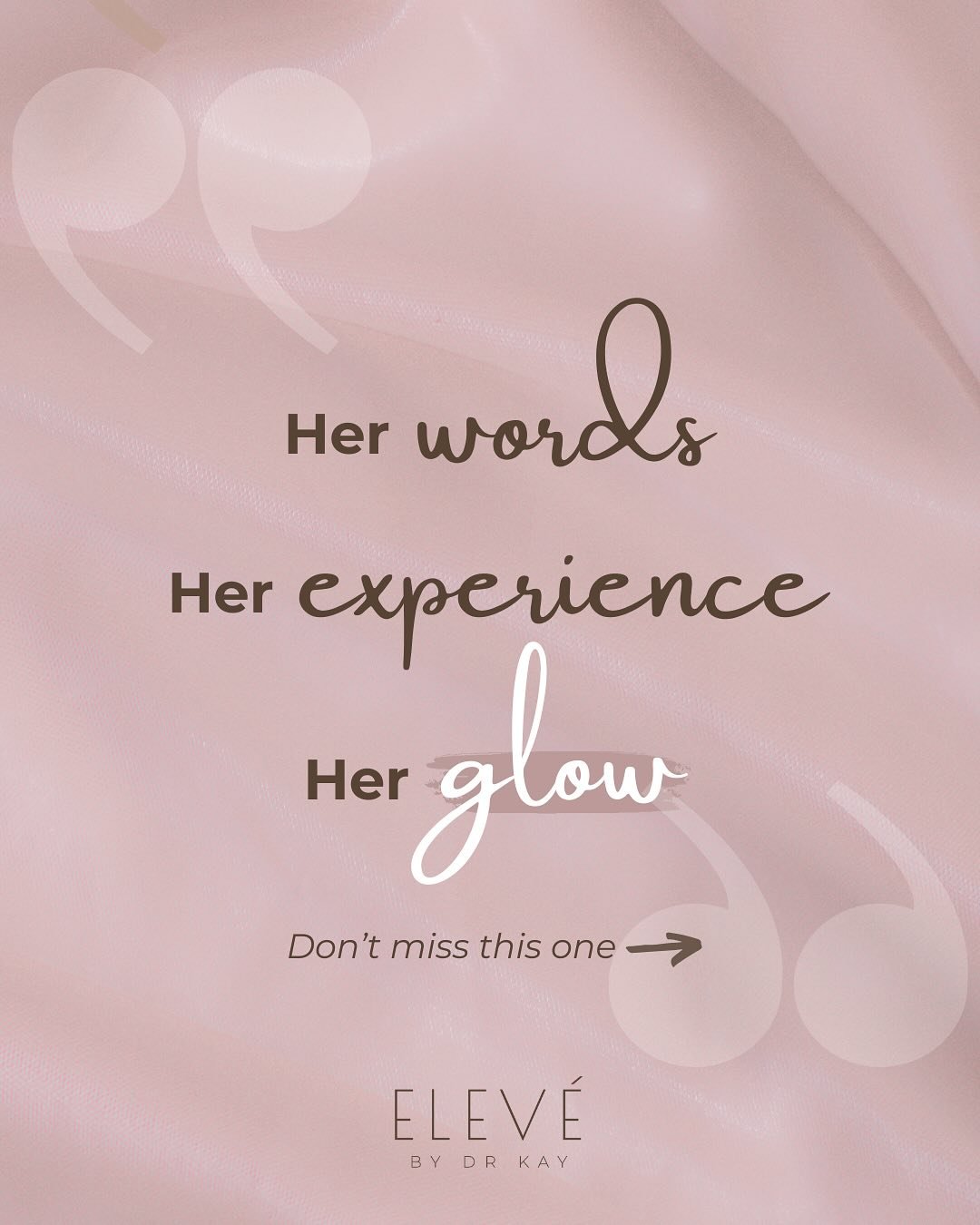 ✨ Another glowing review for Dr. Kay&rsquo;s signature Glow Protocol! A tailored, science-backed regimen designed to enhance your skin&rsquo;s natural radiance. 

We&rsquo;re grateful to our clients for trusting us to help them look and feel their be