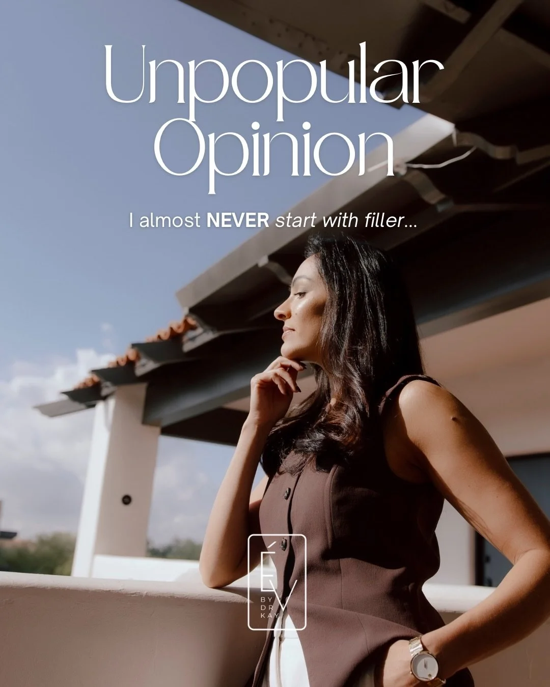 Filler has its place.

But it shouldn&rsquo;t be the starting point for every patient, and for South Asian skin especially, the order of your treatments matters more than most providers realize.

 I&rsquo;d rather rebuild your skin&rsquo;s foundation
