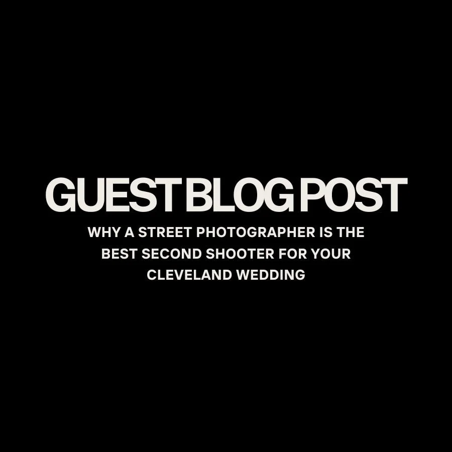 Why a Street Photographer Is the Best Second Shooter for Your Cleveland Wedding