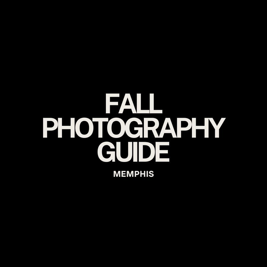 Best Fall Photoshoot Locations in Memphis
