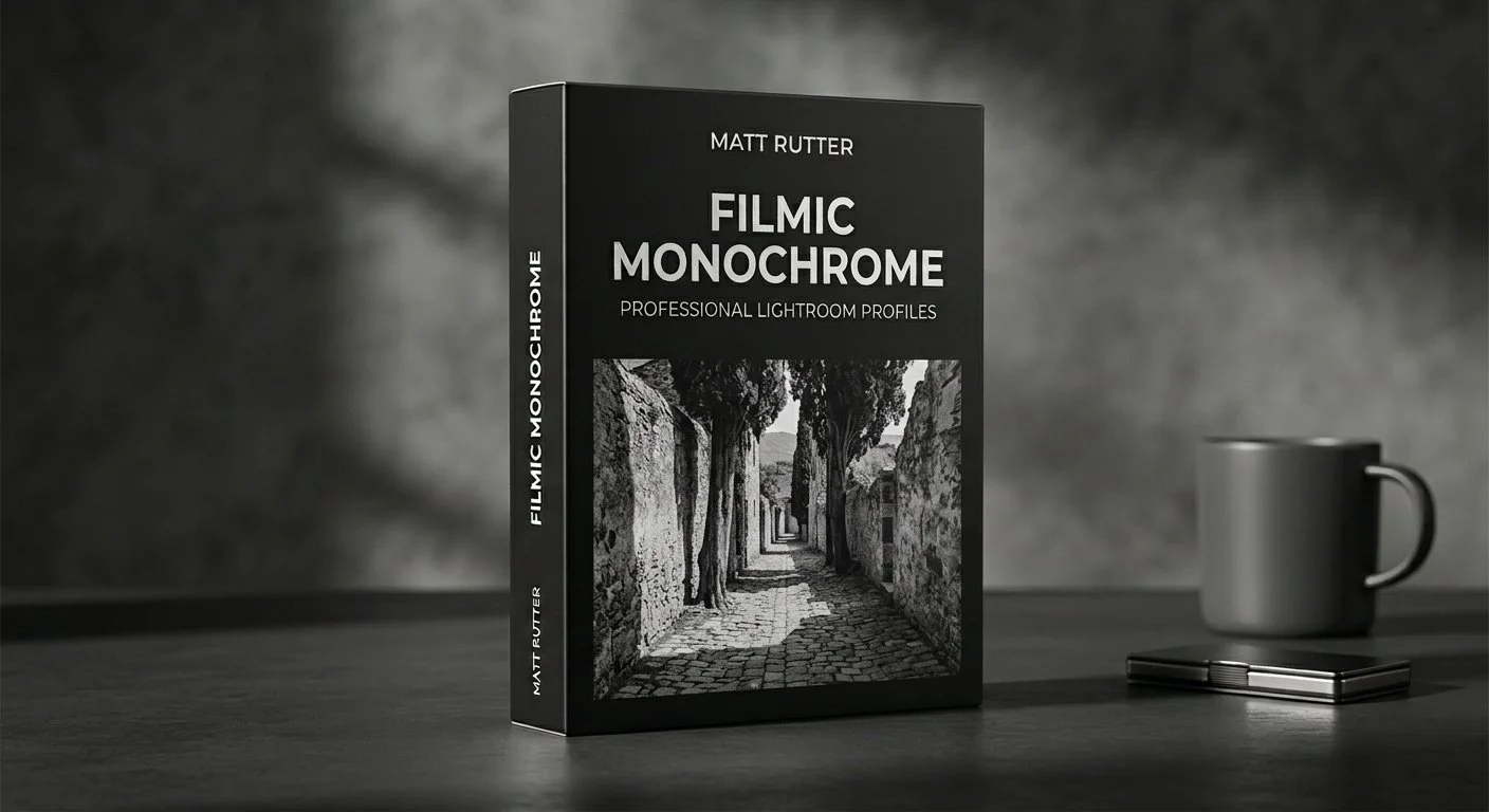 Filmic Monochrome | Black & White Lightroom Presets