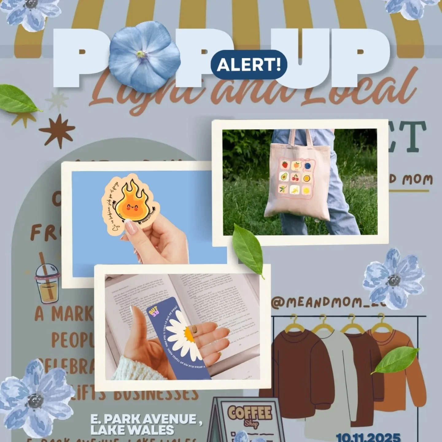 Let&rsquo;s shine His light together at the Light &amp; Local Market pop-up! Join us for a faith filled pop-up