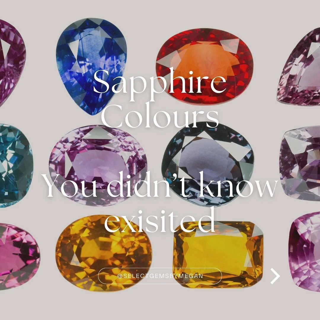 When you think of sapphires, deep royal blue probably comes to mind 💎✨

But did you know sapphires come in almost every colour of the rainbow?

From golden yellows to moody teals, romantic pinks and Australia&rsquo;s famous parti sapphires, each hue
