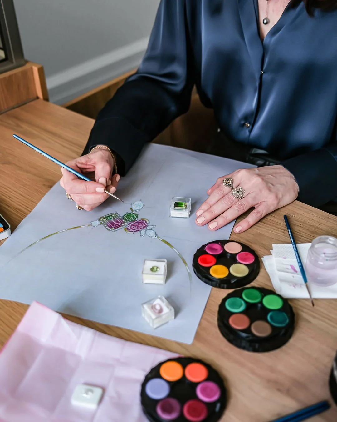 Behind every valuation, gemstone, and design is science, gemmology, and a trained eye for detail.

&bull; Registered jewellery valuations
&bull; Diamond and gemstone sourcing
&bull; Custom design and remodelling

Every service begins with careful ass